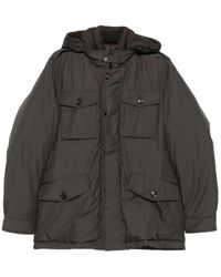 Moorer - Hooded Flap-Pocket Jacket - Lyst