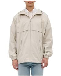 A.P.C. - Hooded Jacket - Lyst
