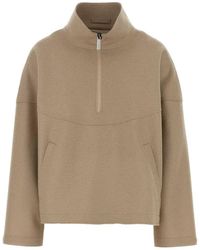 Herno - Laminar Half-Zip Sweatshirt - Lyst