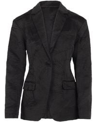 Ulla Johnson - Dhemi Satin Blazer Jacket - Lyst