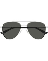 Gucci - Eyewear Aviator Frame Sunglasses - Lyst