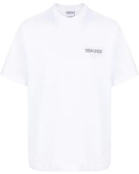 Marcelo Burlon - County Of Milan Tempera Cross Crewneck T-Shirt - Lyst
