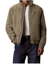 Calvin Klein - Padded Nylon Zip-Up Jacket - Lyst