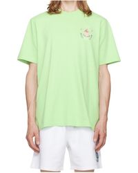 CASABLANCA - Short-Sleeved Crewneck T-Shirt - Lyst