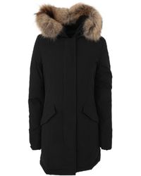 Woolrich - Arctic Fur-Trimmed Hooded Parka - Lyst