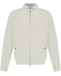 Eleventy - Stand Collar Zip Jacket - Lyst