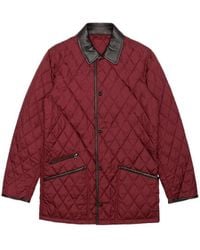 Ferragamo - Quilted Jacket - Lyst