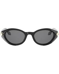 BVLGARI - Bulgari Oval Frame Sunglasses - Lyst