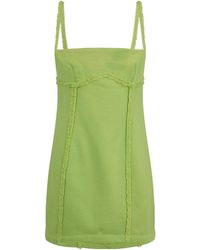 Off-White c/o Virgil Abloh - Laundry Fleece Mini Dress - Lyst