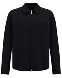 Herno - Laminar Long-Sleeved Padded Shirt Jacket - Lyst