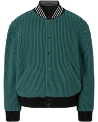 Aimé Leon Dore - Reversible Knit Bomber - Lyst