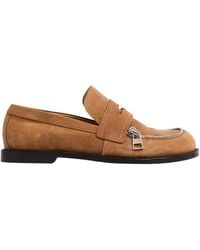 JW Anderson - Suede Biker Moccasin - Lyst