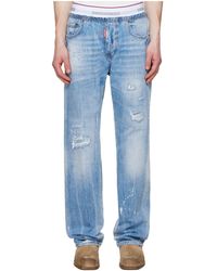 DSquared² - Elastic Waist Jeans - Lyst