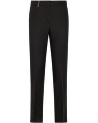 Peserico - Straight-Leg Stretch Pants - Lyst