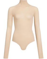 Alaïa - Jersey Second Skin Bodysuit - Lyst