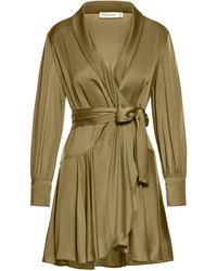 Zimmermann - Long-Sleeved Dress - Lyst