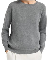Brunello Cucinelli - Cashmere English Rib Knit Sweater - Lyst