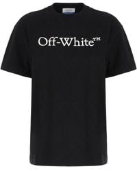Off-White c/o Virgil Abloh - Logo-Print T-Shirt - Lyst