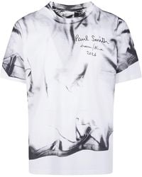 Paul Smith - Graphic-Print T-Shirt - Lyst