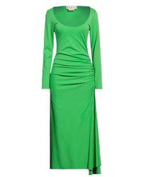 Marni - Solid Color Long-Sleeve Dress - Lyst