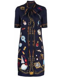 Moschino - Dark Fantasy Printed Dress - Lyst