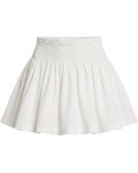 Gucci - Silk Jersey Skirt With Embroidery - Lyst
