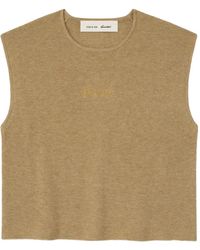 Fear Of God - Signature Rib Knit Cropped Top - Lyst