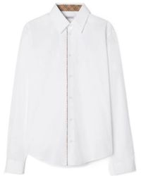 Burberry - Long Sleeved Buttoned Shirt - Lyst