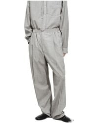 Bottega Veneta - Light Wool Toile Pants - Lyst
