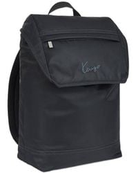 KENZO - Signature Logo Embroidered Backpack - Lyst