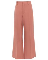 Chloé - Chlo Flared Bootcut Trousers - Lyst