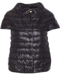 Herno - Greta Short-Sleeved Puffer Jacket - Lyst