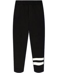 DSquared² - Logo Printed Striped Track Trousers - Lyst
