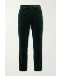 Gucci - Stretch Velvet Trousers - Lyst