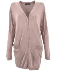 Weekend by Maxmara - Long-Sleeved Knitted Cardigan - Lyst