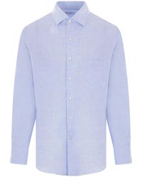 Loro Piana - Long Sleeved Buttoned Shirt - Lyst