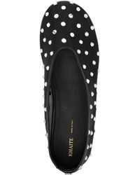 KHAITE - The Marcy Embellished Ballet Flats - Lyst