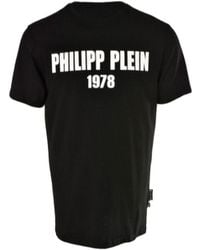 Philipp Plein - Printed Logo T-Shirt - Lyst