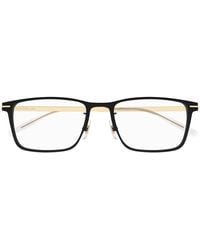 Montblanc - Eyewear Square Frame Glasses - Lyst