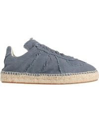 Maison Margiela - Minimalist Canvas Straw Shoes - Lyst