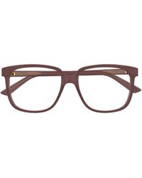 Bottega Veneta - Eyewear Square Frame Glasses - Lyst
