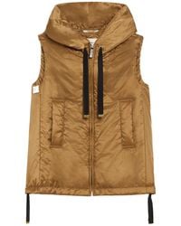 Max Mara - Padded Water-Repellent Hooded Gilet - Lyst