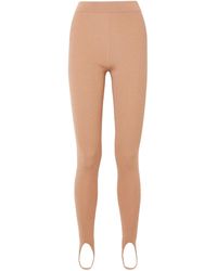 Tom Ford - Ribbed Cashmere Blend Stirrup Pants - Lyst