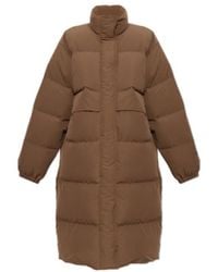 Jil Sander - Quilted Stand Collar Down Jacket - Lyst