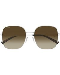 Gucci - Eyewear Square Frame Sunglasses - Lyst