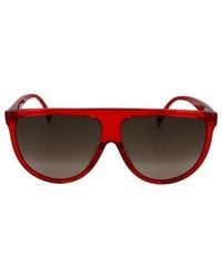 Celine - Logo Logo Sunglasses - Lyst