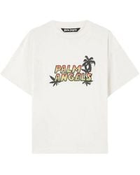 Palm Angels - Logo-Graphic T-Shirt - Lyst