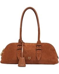 Pinko - Bowling Baguette Large Shoulder Bag - Lyst