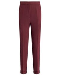 Etro - Mid-Rise Tailored Cady Cigarette Trousers - Lyst