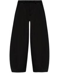 DSquared² - Icon Logo Wide Leg Trousers - Lyst